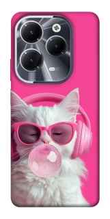 Чохол на Infinix Hot 40 Pro Pink kitty фото 1 Чохол на Infinix Hot 40 Pro Pink kitty фото 1 з 1