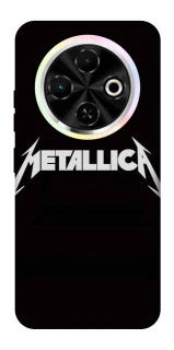 Чехол на TECNO Spark 30C Metallica logo фото 1 Чехол на TECNO Spark 30C Metallica logo фото 1 из 1