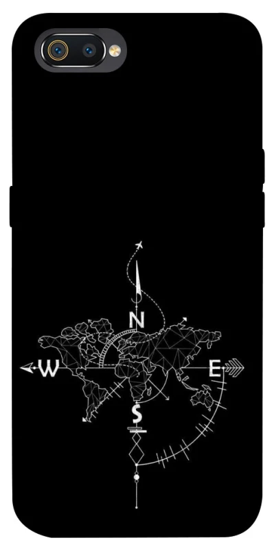 Чохол на Realme C2 Travel Map фото 1 з 1