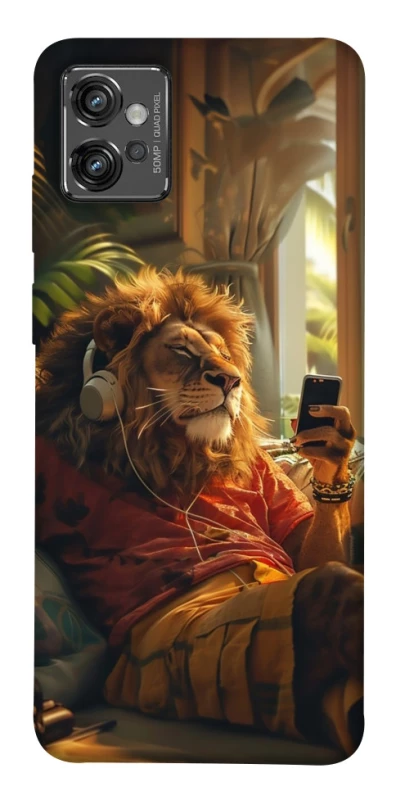 Чехол на Motorola Moto G32 Лев v2 фото 1 из 1