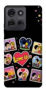 Чехол на Motorola Moto G75 Love is ver.2 фото 1 из 1
