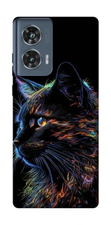 Чохол на Motorola Edge 50 Чорний кіт фото 1 з 1