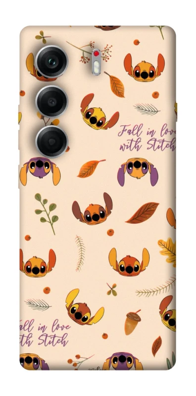 Чохол на Tecno Camon 40 Fall in love with Stitch фото 1 з 1