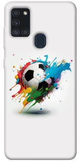 Чохол на Samsung Galaxy A21s Football Ball ver3 фото 1 з 1