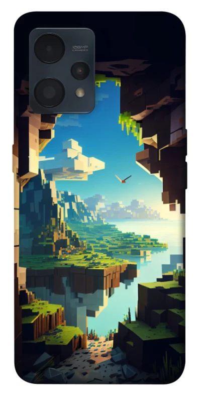 Чохол на Realme 9 4G / 9 Pro+ Minecraft sunrise фото 1 з 1