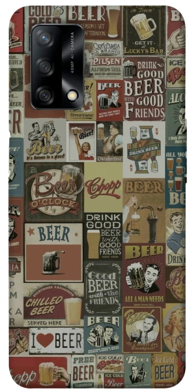 Чохол на Oppo A74 4G Retro collage ver.1 фото 1 з 1