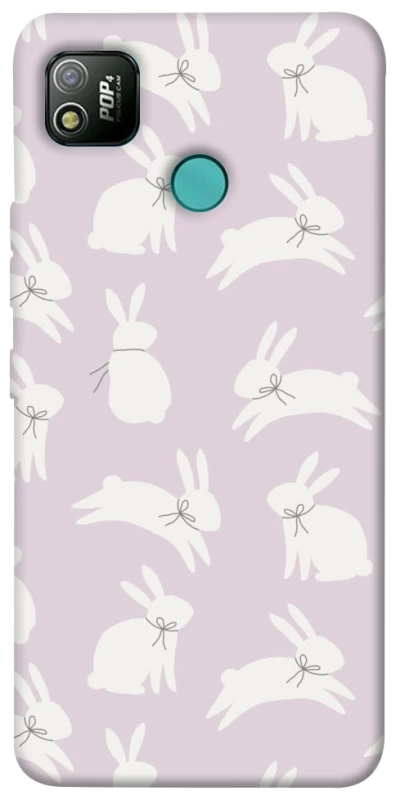 Чохол на TECNO POP 4 Bunny Kisses фото 1 з 1