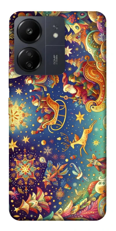 Чохол на Xiaomi Poco C65 Christmas spirit ver.10 фото 1 з 1