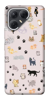 Чохол на TECNO Pova 7 Cat style ver.1 фото 1 з 1