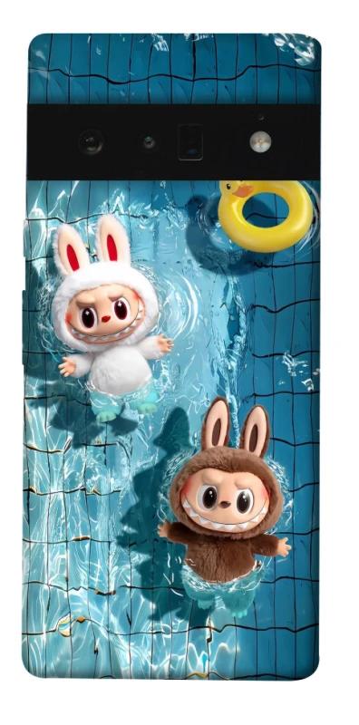 Чохол на Google Pixel 6 Pro Labubu in the pool фото 1 з 1