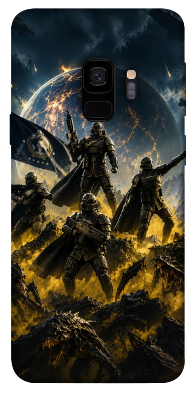 Чохол на Samsung Galaxy S9 HELLDIVERS фото 1 з 1