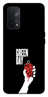 Чехол на Oppo A54 5G / A74 5G Green Day logo фото 1 Чехол на Oppo A54 5G / A74 5G Green Day logo фото 1 из 1