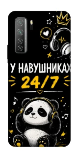 Чехол на Huawei Nova 7 SE У навушниках 24/7 фото 1 из 1