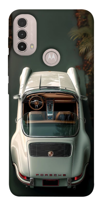 Чехол на Motorola Moto E40 White porsche фото 1 из 1