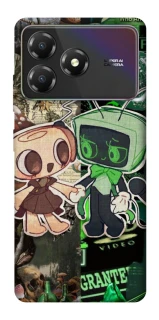 Чехол на ZTE Blade A36 Dandy World Shelly Art фото 1 из 1