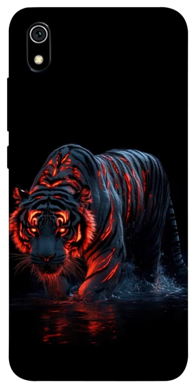 Чохол на Xiaomi Redmi 7A fire tiger фото 1 з 1