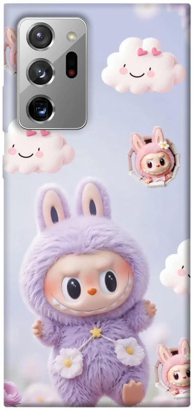 Чохол на Samsung Galaxy Note 20 Ultra Labubu & clouds фото 1 з 1