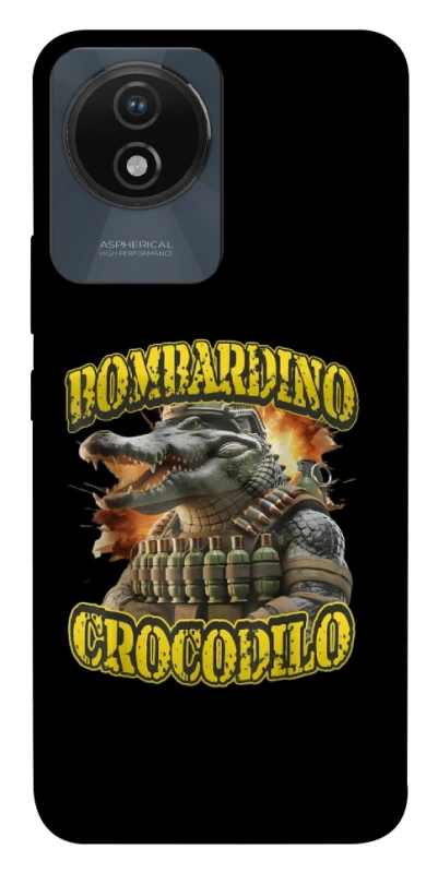 Чохол на Vivo Y02 Bombardino Crocodilo фото 1 з 1