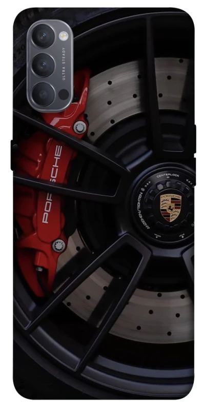 Чехол на Oppo Reno 4 Wheal porsche фото 1 из 1