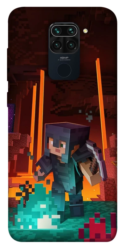 Чохол на Xiaomi Redmi Note 9 / Redmi 10X Minecraft game adventure фото 1 з 1