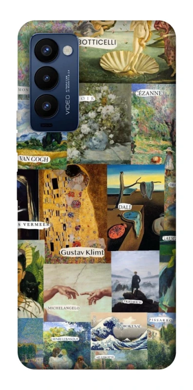 Чохол на TECNO Camon 18 Pro Art collage ver.8 фото 1 з 1