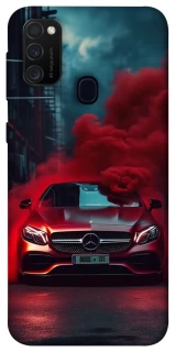 Чехол на Samsung Galaxy M30s / M21 Mercedes in smoke фото 1 из 1
