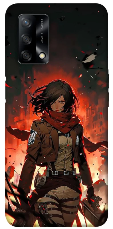 Чехол на Oppo A74 4G Mikasa v2 фото 1 из 1