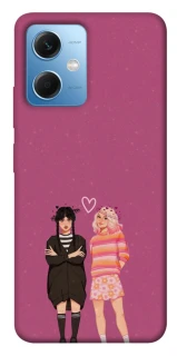 Чехол на Xiaomi Poco X5 5G Raven & Rainbow Wednesday фото 1 из 1