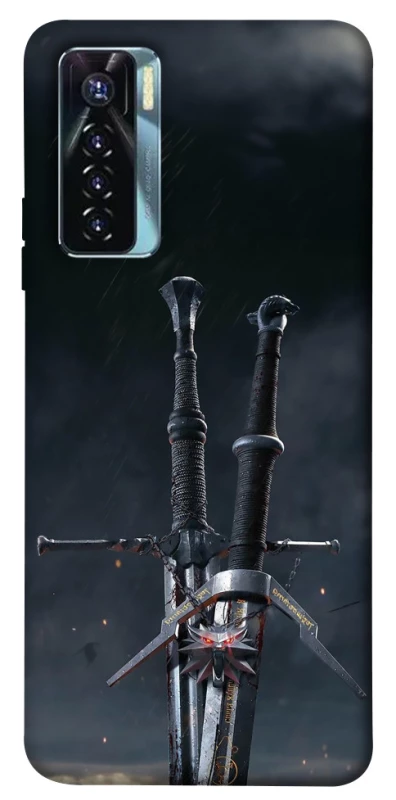 Чохол на TECNO Camon 17 Pro Мечі Ведьмака фото 1 з 1