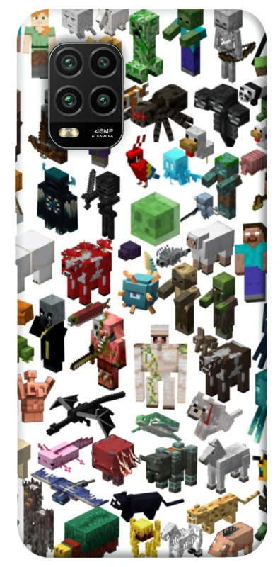 Чохол на Xiaomi Mi 10 Lite Minecraft v4 фото 1 з 1