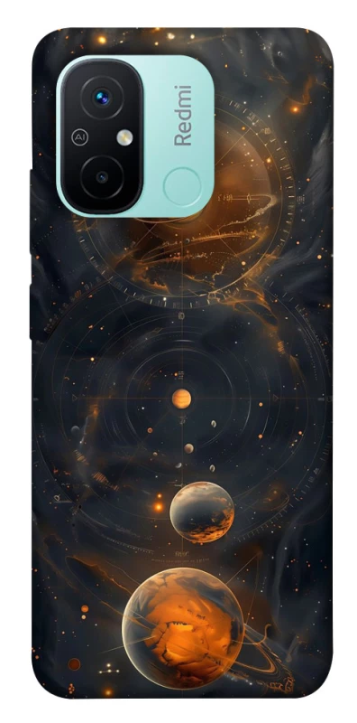 Чехол на Xiaomi Redmi 12C / Poco C55 Солнечная система фото 1 из 1