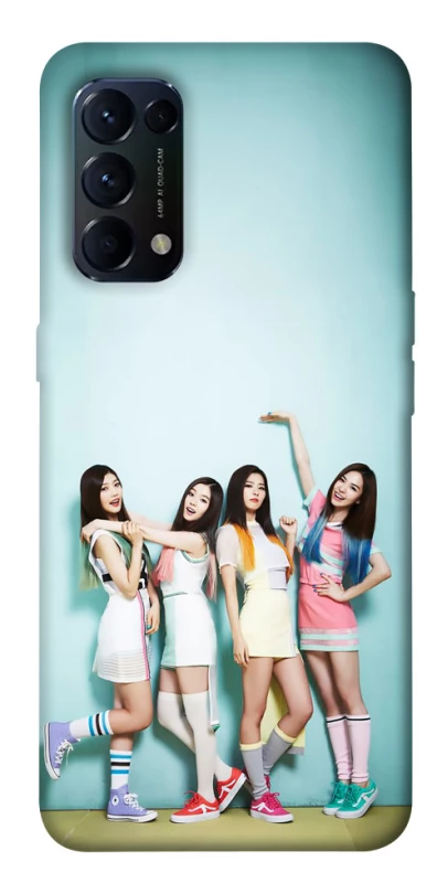 Чехол на Oppo Reno 5 4G RED VELVET фото 1 из 1