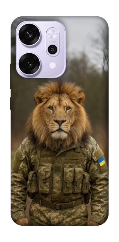 Чохол на Oppo Reno 14 Pro Лев захисник фото 1 з 1