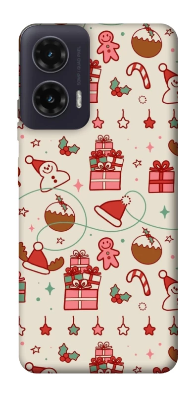 Чохол на Motorola Moto G35 Новорічний v14 фото 1 з 1