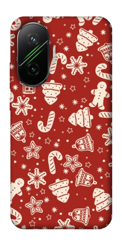 Чехол на Xiaomi Poco F7 Новогодний v3 фото 1 из 1