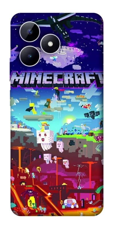 Чехол на Realme Note 50 5G Minecraft world фото 1 из 1