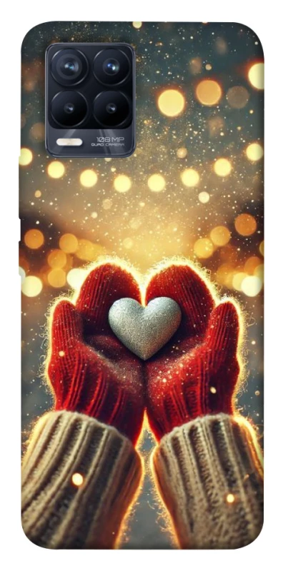 Чехол на Realme 8 Heart in hand фото 1 из 1