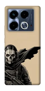 Чохол на Infinix Note 40 4G Ghost v1 фото 1 з 1