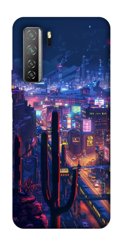 Чохол на Huawei Nova 7 SE Night city фото 1 з 1