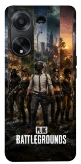 Чехол на Oppo A58 4G PUBG фото 1 из 1