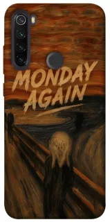 Чехол на Xiaomi Redmi Note 8T Monday Again фото 1 из 1