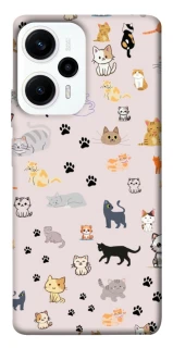 Чохол на Xiaomi Poco F5 / Note 12 Turbo Cat style ver.1 фото 1 з 1