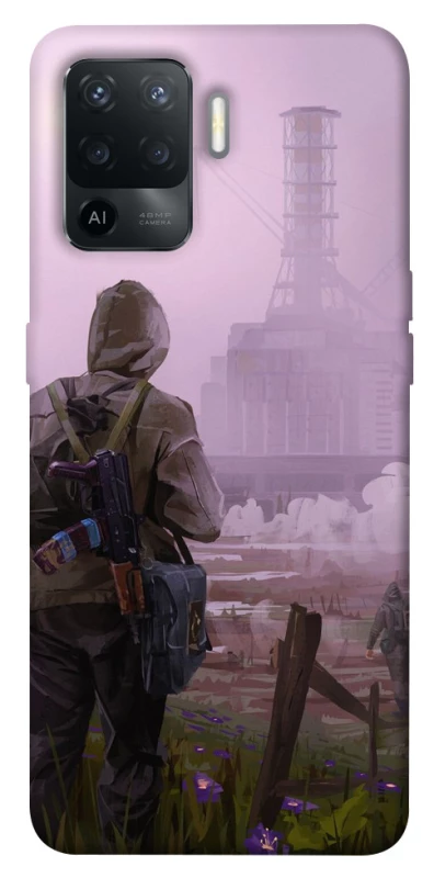 Чехол на Oppo Reno 5 Lite Сталкер v11 фото 1 из 1