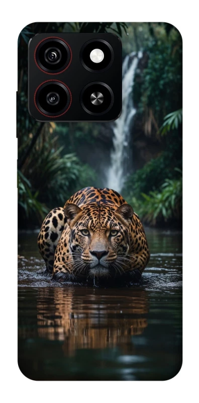 Чохол на ZTE Blade A35 4G Leopard in water фото 1 з 1