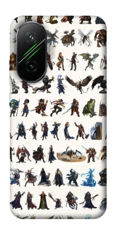 Чохол на Xiaomi Poco F7 Character Selection фото 1 з 1