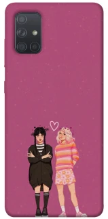 Чохол на Samsung Galaxy A71 Raven & Rainbow Wednesday фото 1 з 1