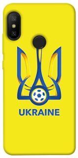 Чохол на Xiaomi Mi A2 Lite / Xiaomi Redmi 6 Pro Футбольний Герб фото 1 з 1