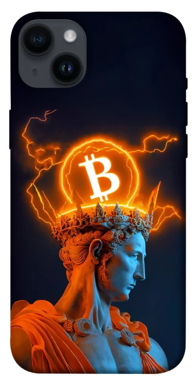 Чехол на Apple iPhone 14 Plus (6.7") Bitcoin God фото 1 из 1