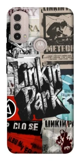 Чехол на Motorola Moto E40 Linkin Park logo ver.2 фото 1 Чехол на Motorola Moto E40 Linkin Park logo ver.2 фото 1 из 1