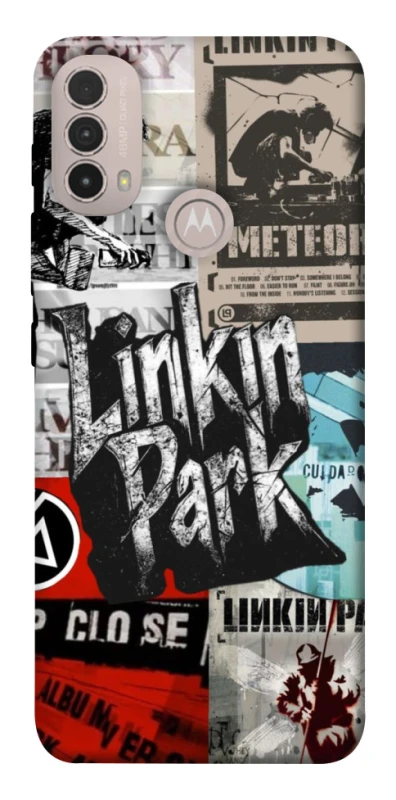 Чохол на Motorola Moto E40 Linkin Park logo ver.2 фото 1 з 1